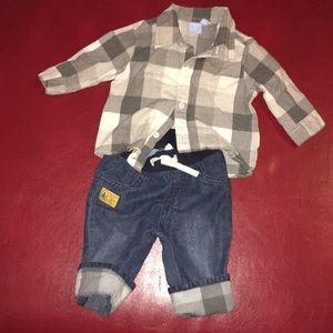 😍 Boys Children’s Place 3-6m matching 2-piece set